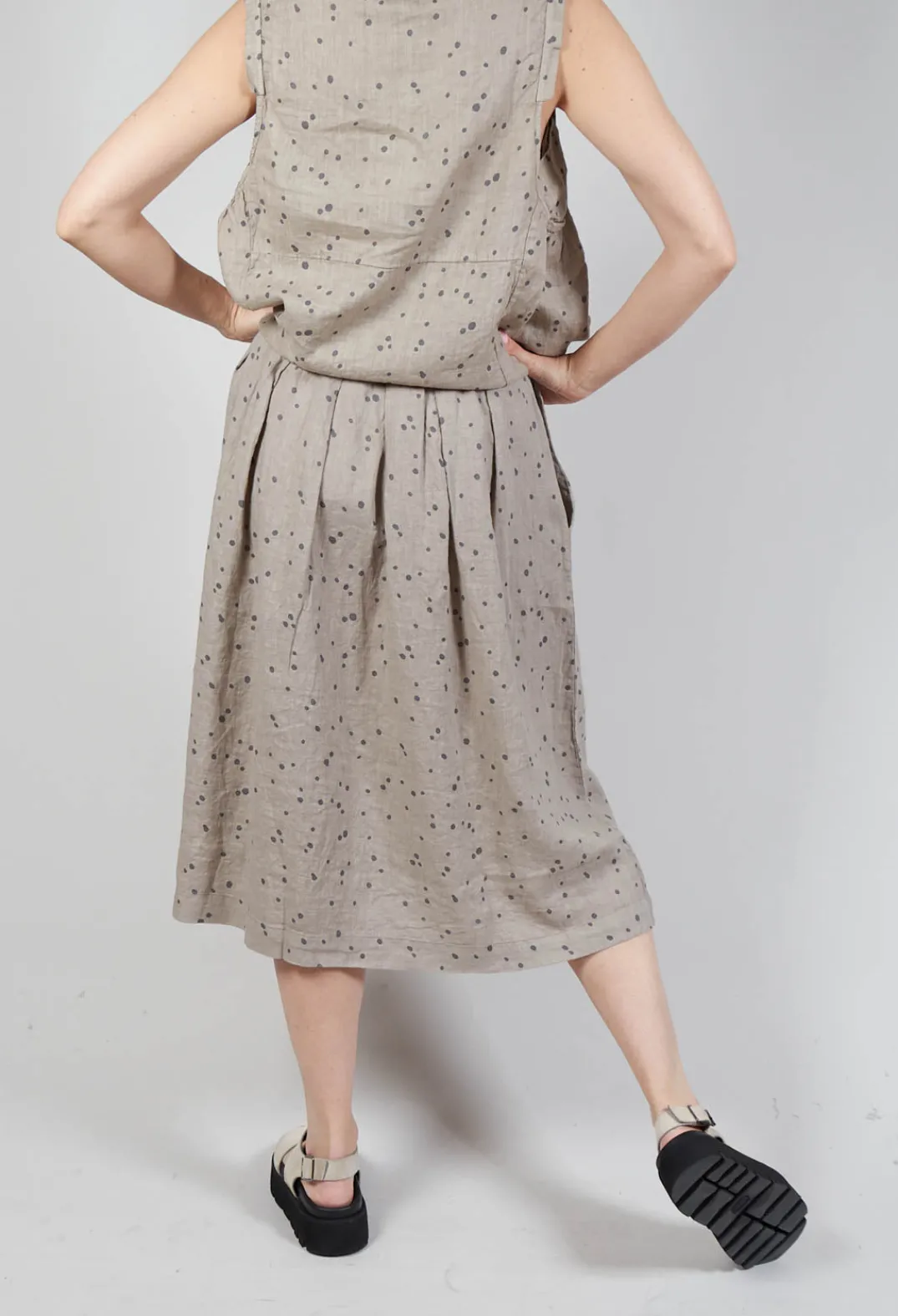 Mama B Skirts^Pesci Ls Skirt In Carbone