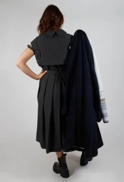 SOH Dresses^Peter Pan Dress in Charcoal