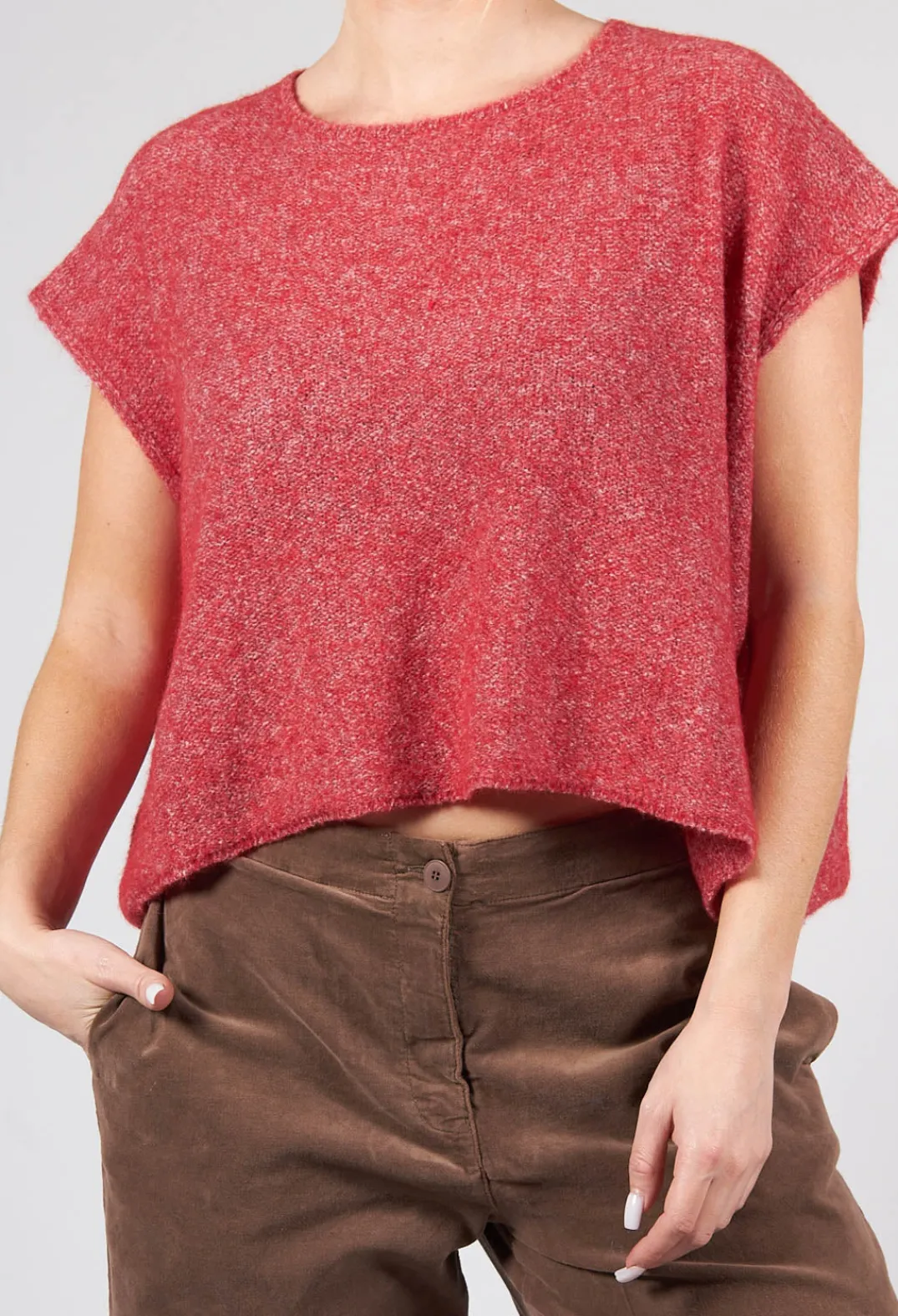 Mes Soeurs u0026 Moi Tops^Peter Top in Rubis