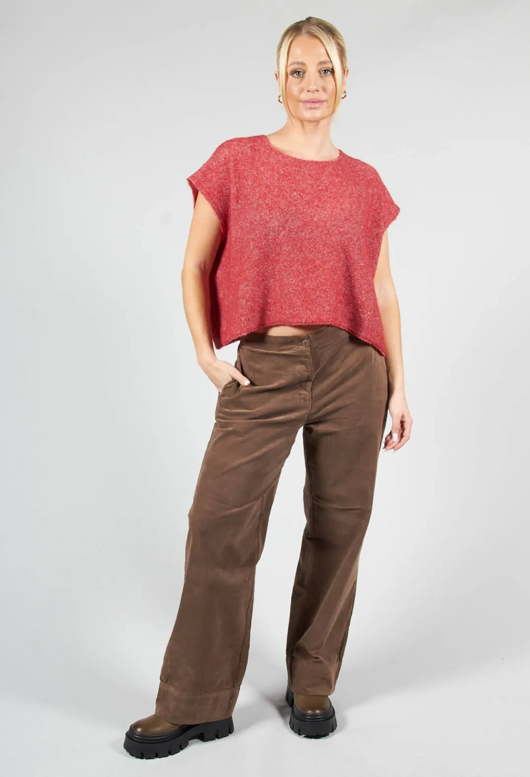 Mes Soeurs u0026 Moi Tops^Peter Top in Rubis