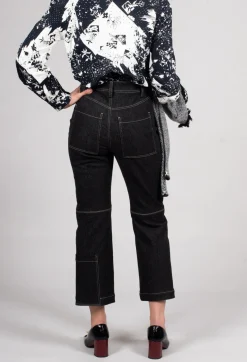 Annette Gortz Trousers^Pic Straight Leg Jeans in Anthra