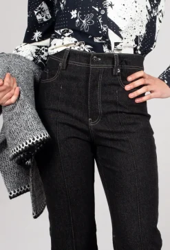 Annette Gortz Trousers^Pic Straight Leg Jeans in Anthra