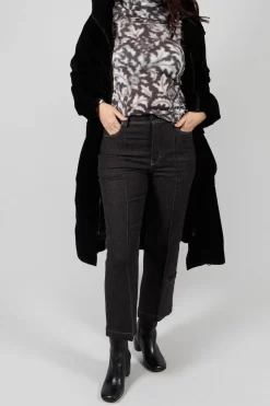 Annette Gortz Trousers^Pic Straight Leg Jeans in Anthra