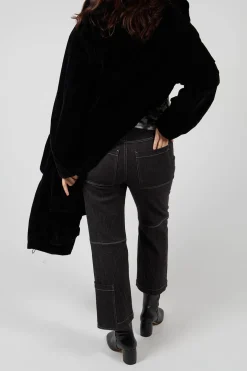 Annette Gortz Trousers^Pic Straight Leg Jeans in Anthra