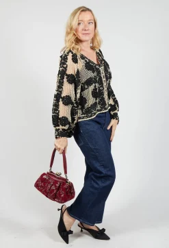 Le Daf Bags^Picollo Mineo Bag in Bordeaux