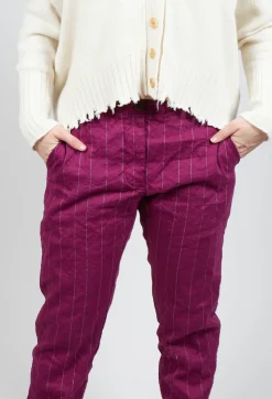 Hannoh Wessel Trousers^Pietra Trousers in Mulberry Stripe