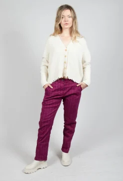 Hannoh Wessel Trousers^Pietra Trousers in Mulberry Stripe