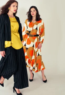 Malloni Co-ords & Suits^Pinstripe Trousers in Nero