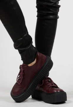 Rundholz Mainline Boots^Platform Trainers in Merlot