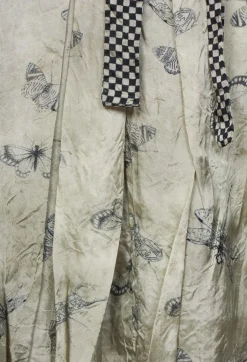 Jayko Skirts^Pleated Lona Skirt in Light Grey