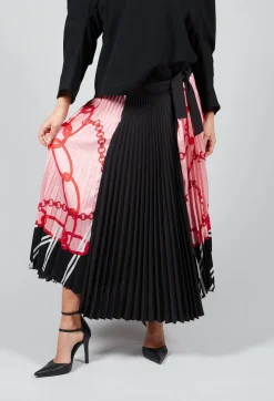 Beatrice B Skirts|Co-ords & Suits^Pleated Midi Skirt in Nude
