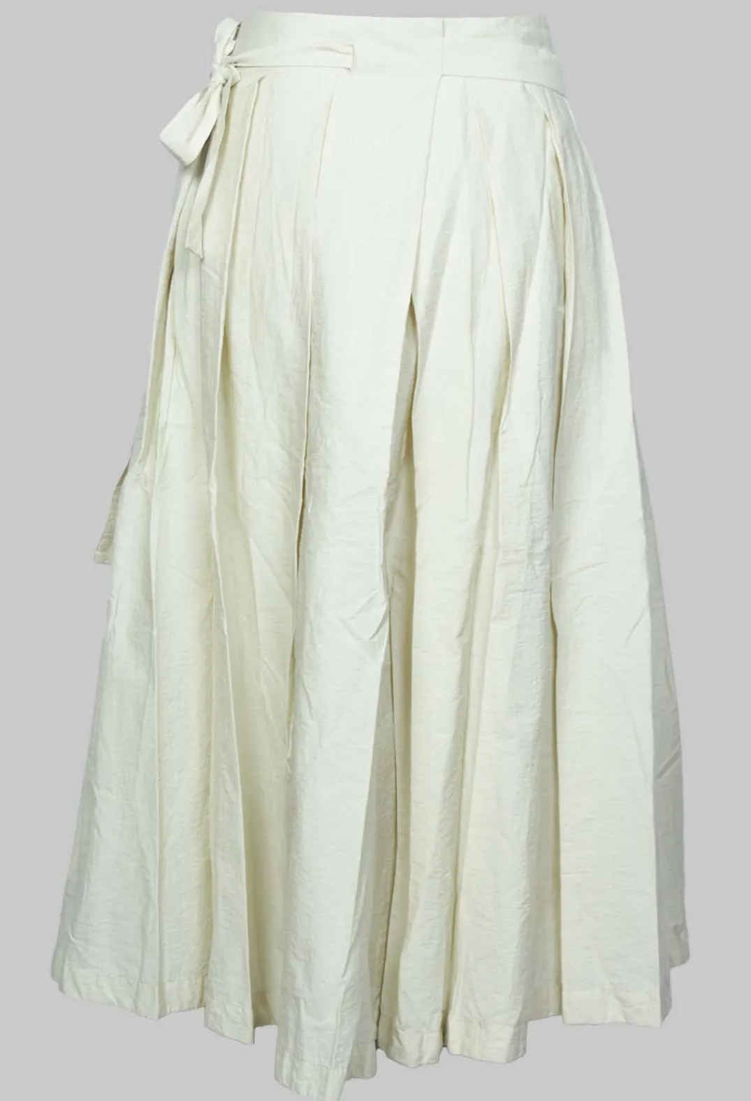 Jayko Skirts^Pleated Nayati Skirt in White Clay