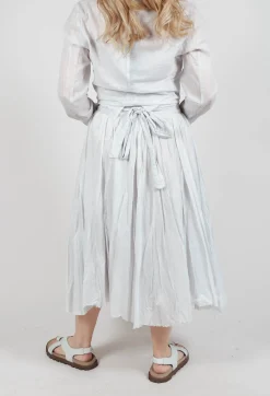 Rundholz Mainline Skirts^Pleated Skirt in Moon Sparkle