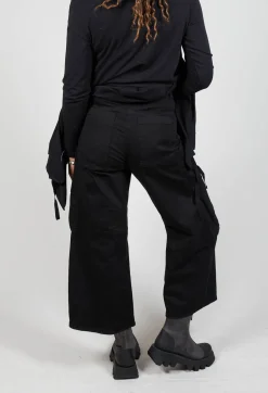 Pluslavie Trousers^Plenty Denim Trousers in Black