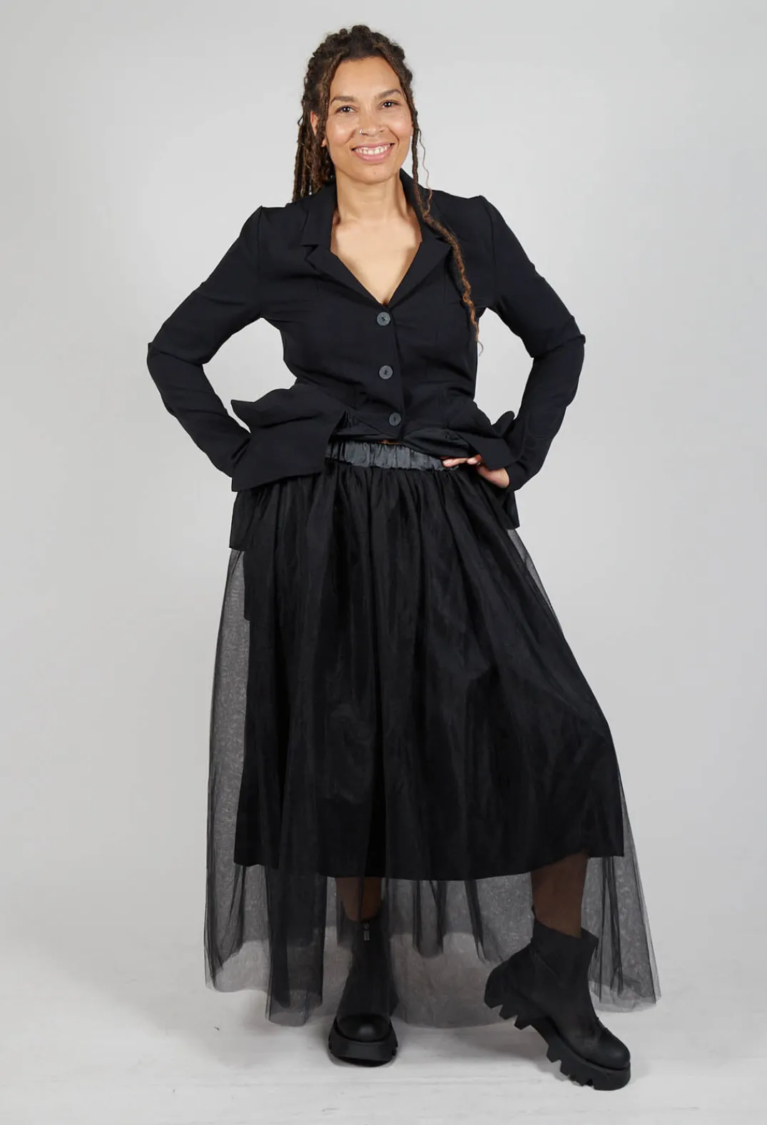 Pluslavie Skirts^Plututu in Black