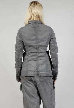 Rundholz Dip Jackets^Pocket Jacket in C.Coal 70% Cloud