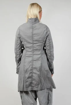 Rundholz Dip Coats^Pocket Overcoat in C.Coal 70% Cloud