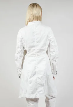 Rundholz Dip Coats^Pocket Overcoat in Starwhite