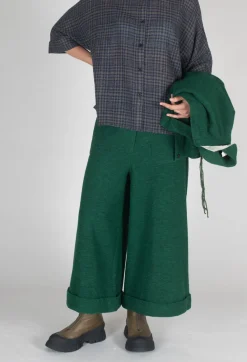 SOH Trousers^Pocket Wool Trousers in Forest