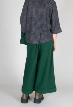 SOH Trousers^Pocket Wool Trousers in Forest