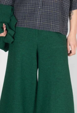 SOH Trousers^Pocket Wool Trousers in Forest