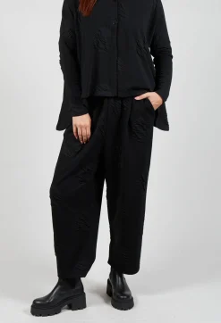 Operificio Neirami Trousers^Polka Dot Trousers in Nero
