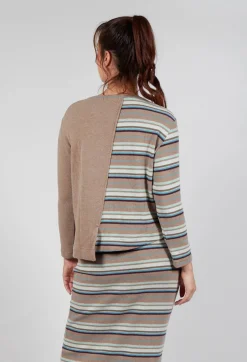 Mama B Cardigans^Polpa Cardigan in Alpaca Stripe