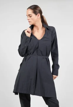Jayko Shirts & Blouses^Poplin Len Shirt in Ardoise