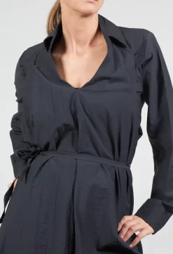 Jayko Shirts & Blouses^Poplin Len Shirt in Ardoise