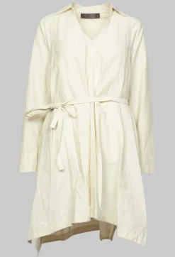 Jayko Shirts & Blouses^Poplin Len Shirt in White Clay