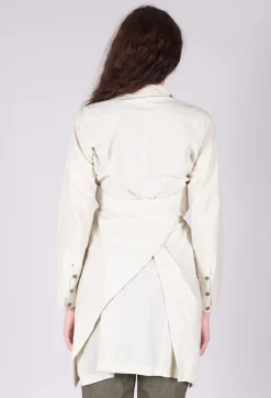 Jayko Shirts & Blouses^Poplin Len Shirt in White Clay