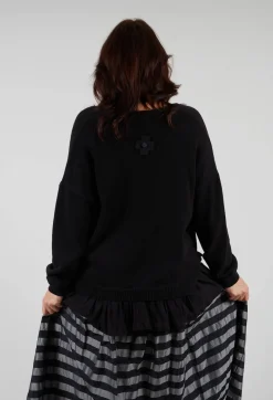 Pluslavie Jumpers^Pops Cardigan in Black