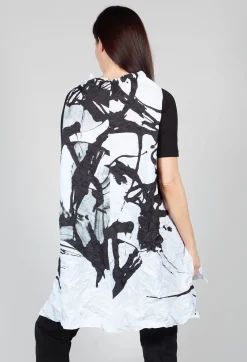 Xenia Design Tops^PORS Top in Black White Colourful