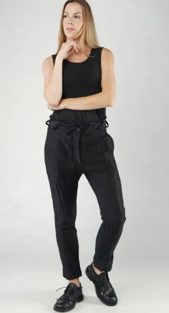 Rundholz Mainline Trousers^PRE-ORDER -  Asymmetric Belt Loop Trouser in Galaxy Dust (Pictured in Black Dust)