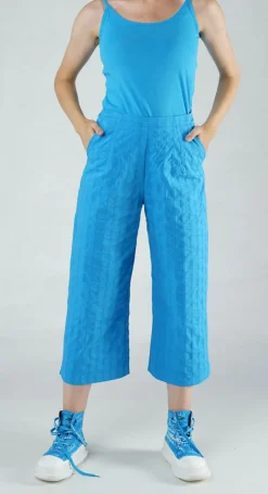 Rundholz Black Label Trousers^PRE-ORDER - Cropped Straight Leg Trousers in Malibu