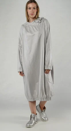 Rundholz Mainline Dresses^PRE-ORDER -  Hooded Dress in Galaxy Sparkle