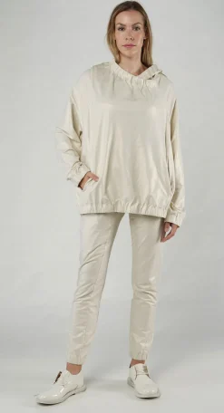 Rundholz Mainline Tops^PRE-ORDER -  Hooded Sweatshirt in Black Sparkle (Pictured in Galaxy Sparkle)