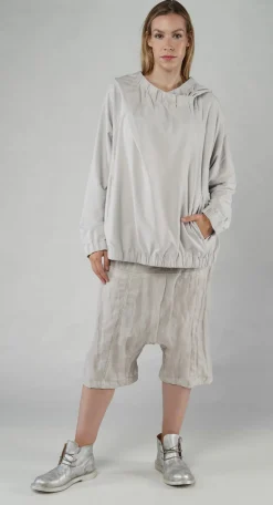 Rundholz Mainline Tops^PRE-ORDER -  Hooded Sweatshirt in Moon (Pictured in Starwhite)