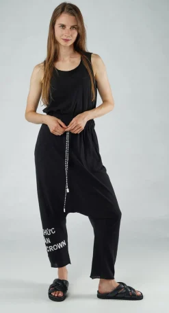 Rundholz Black Label Trousers^PRE-ORDER - Lightweight Knitted Trousers in Navy Offwhite (Pictured in Black Offwhite)
