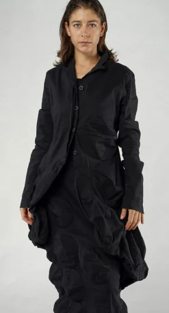 Rundholz Mainline Coats^PRE-ORDER -  Longline Bubble Coat in Asteroid (Pictured in Black)