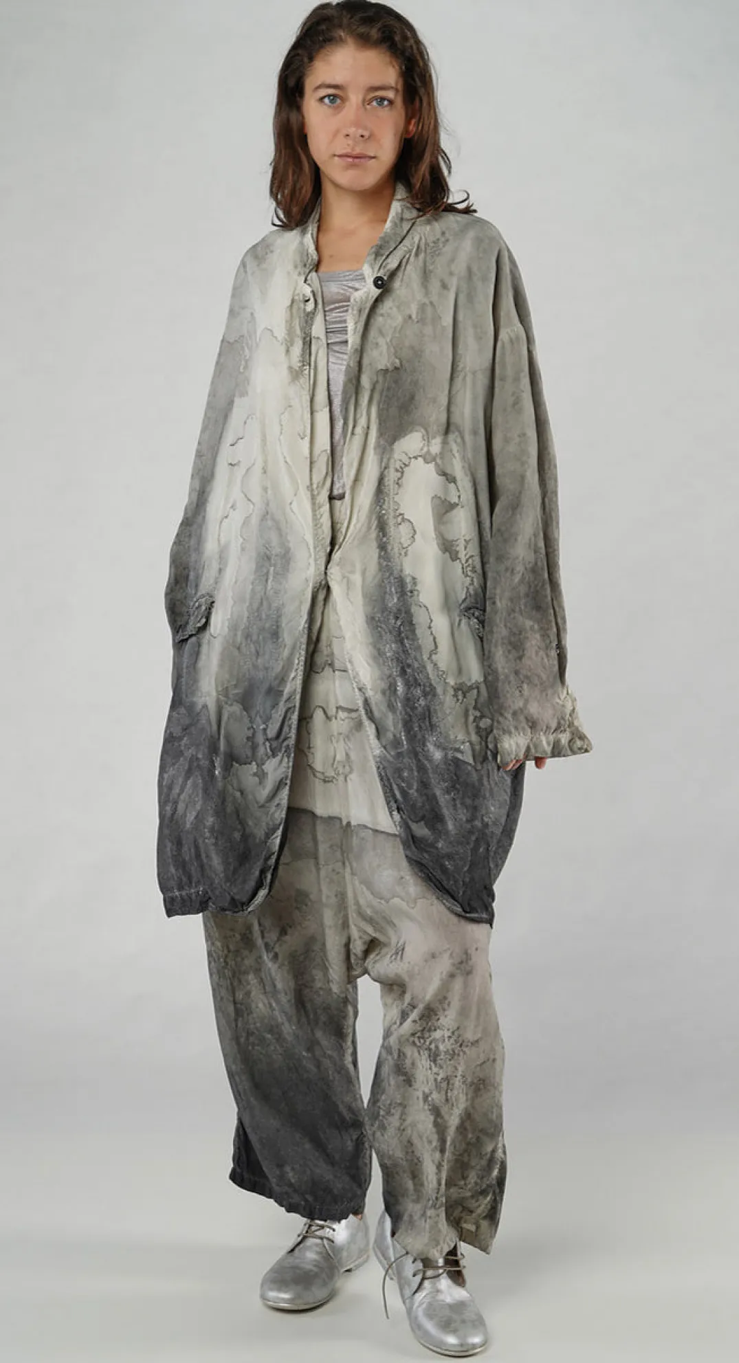 Rundholz Mainline Coats^PRE-ORDER - Loose Fit Coat in Asteroid Pigment