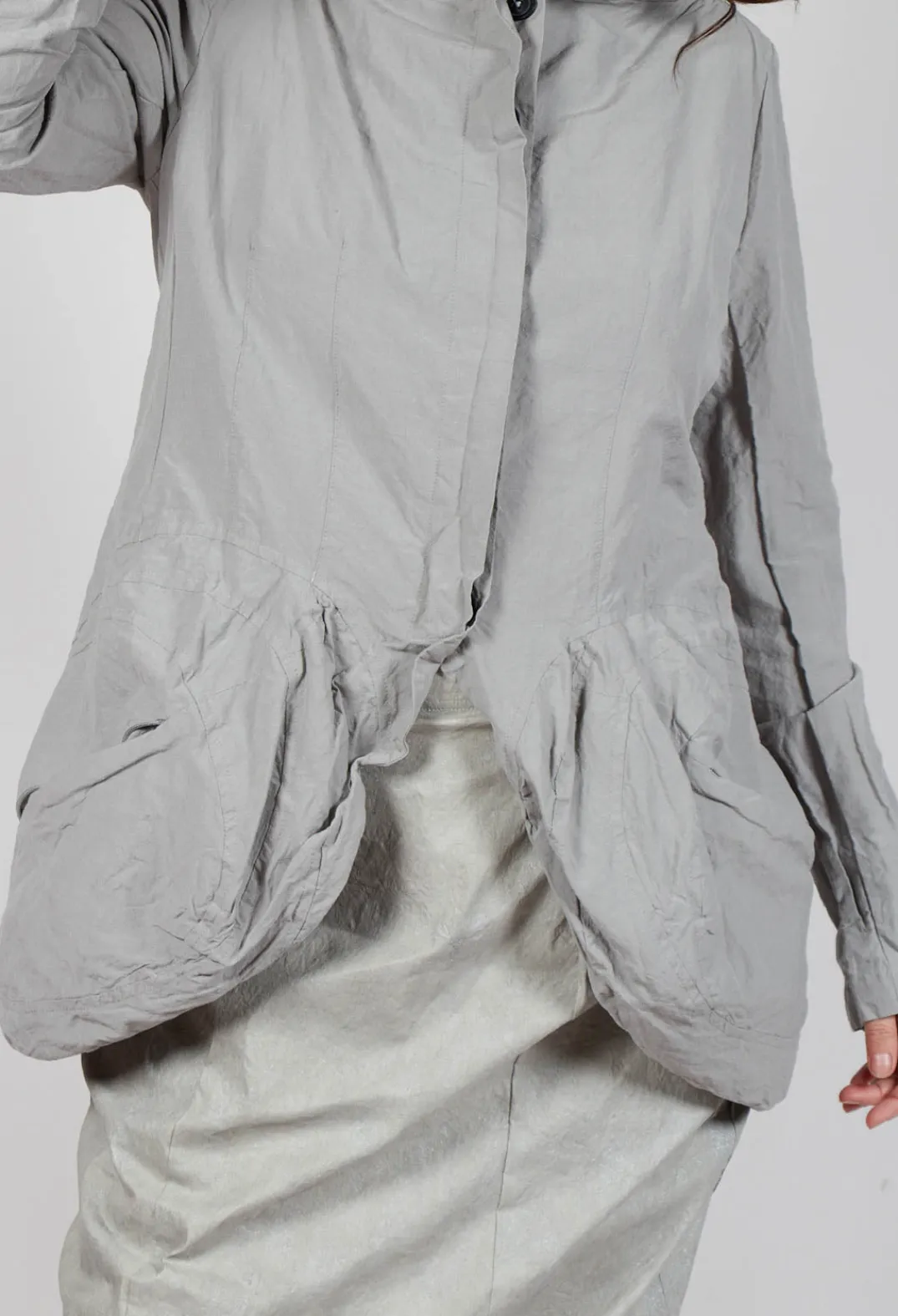 Rundholz Mainline Jackets^PRE-ORDER - Pocket Front Jacket in Moon