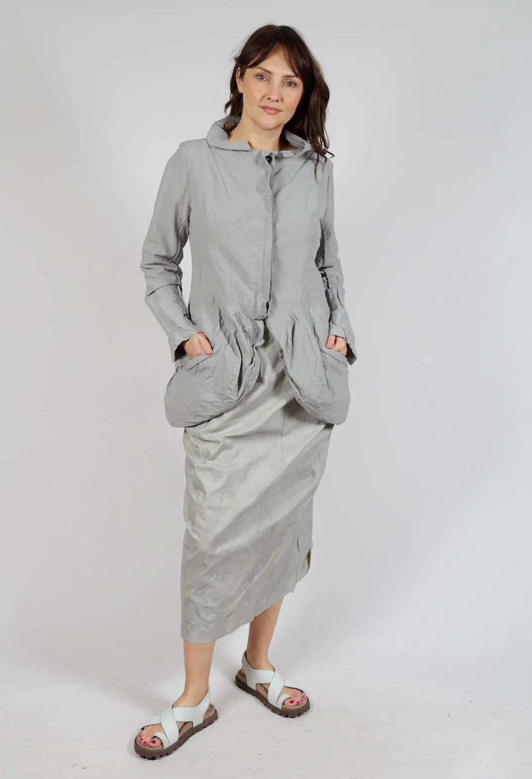 Rundholz Mainline Jackets^PRE-ORDER - Pocket Front Jacket in Moon