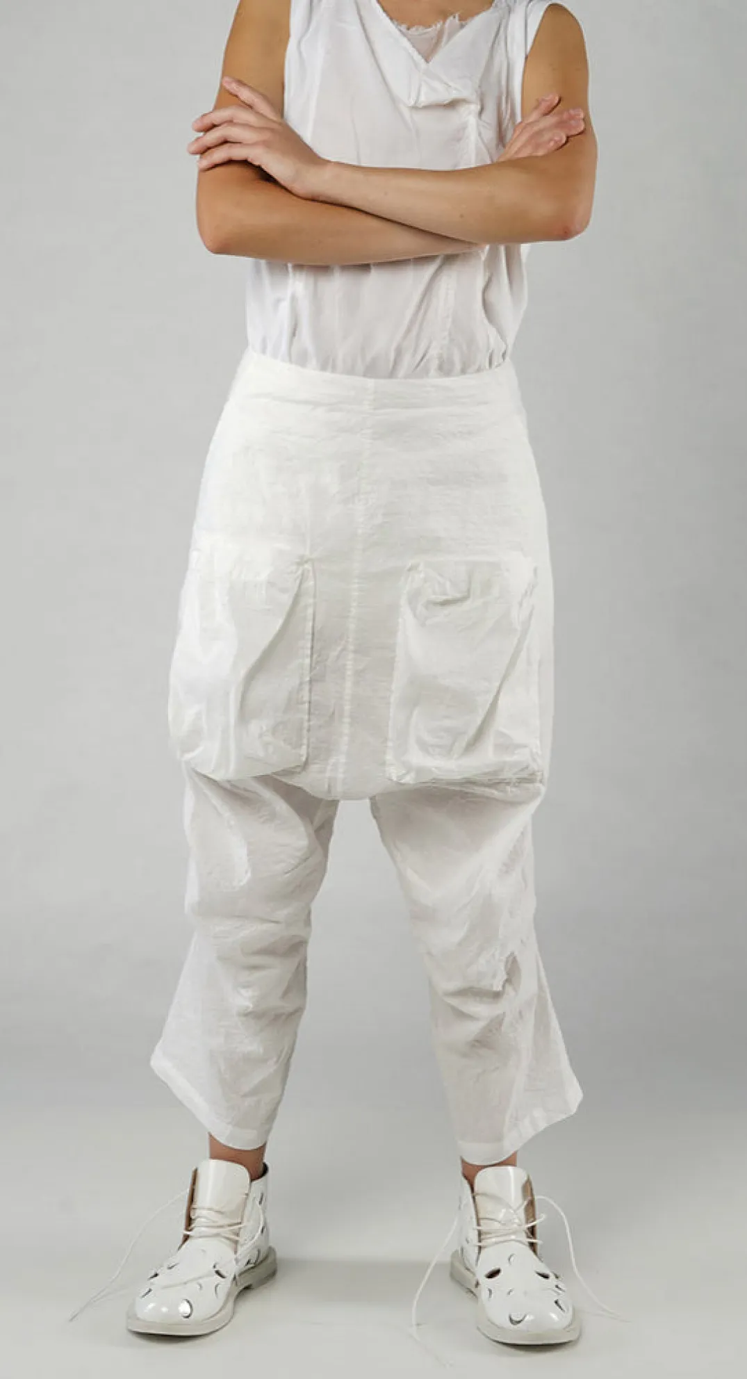 Rundholz Mainline Trousers^PRE-ORDER - Pocket Front Trousers in Starwhite