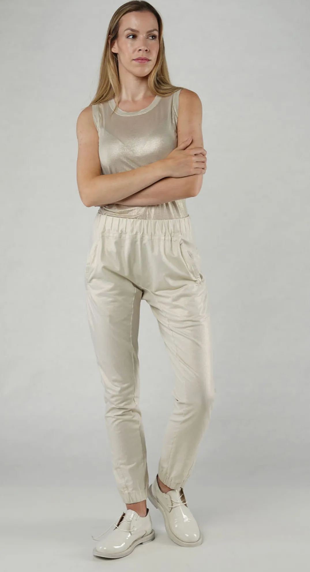 Rundholz Mainline Trousers^PRE-ORDER - Pull On Trouser in Asteroid Sparkle (Pictured in Galaxy Sparkle)