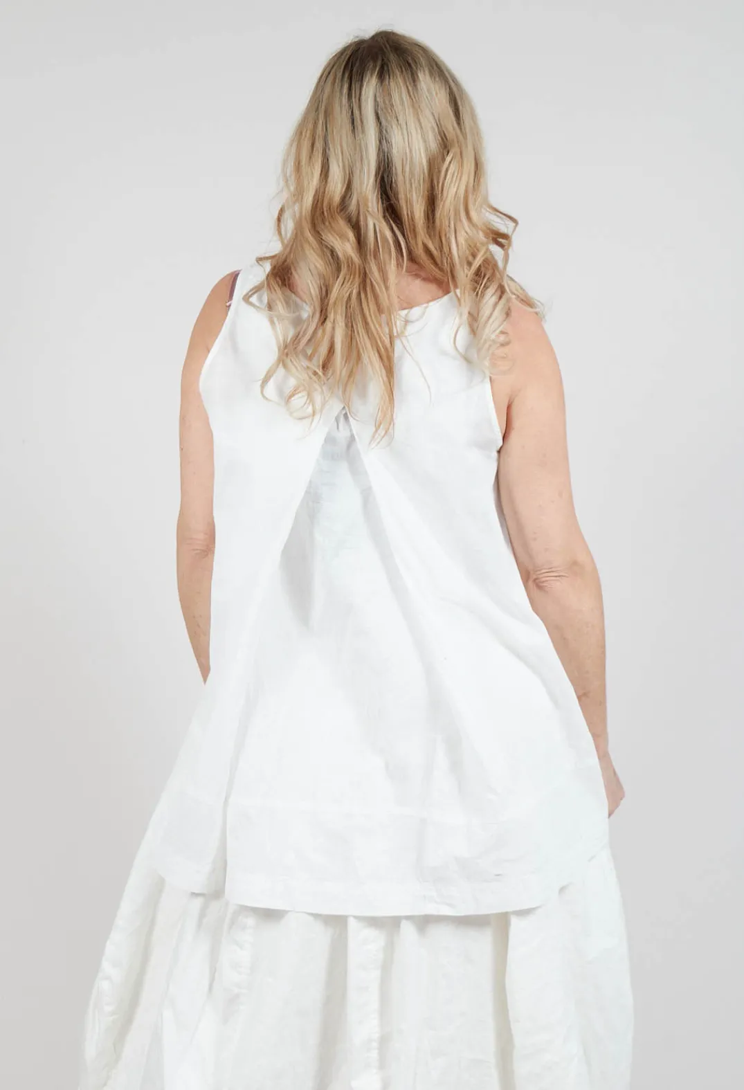 Rundholz Mainline Tops^PRE-ORDER - Semi Sheer Top in Starwhite (Pictured in Galaxy Sparkle)
