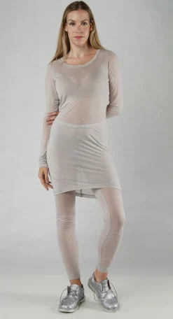 Rundholz Mainline Tops^PRE-ORDER -  Sheer Longsleeve T-Shirt in Starwhite (Pictured in Moon)