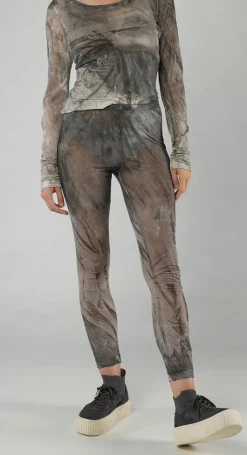 Rundholz Mainline Leggings^PRE-ORDER -  Sheer Print Leggings in Moon Pigment (Pictured in Asteroid Pigment)