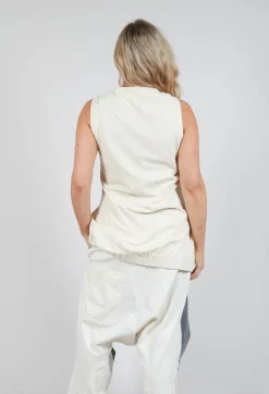 Rundholz Mainline Tops^PRE-ORDER -  Sleeveless Vest Top in Asteroid Paint
