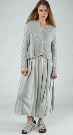 Rundholz Black Label Cardigans^PRE-ORDER - Textured Knitted Cardigan in Malibu (Pictured in Grey)